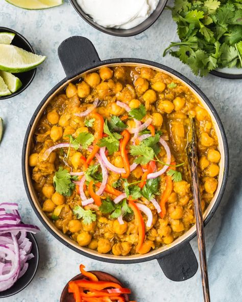 The Ramadan Dish I Look Forward to, No Matter the Time of Year | Kitchn Afghan Chickpeas Recipe, Afghan Chickpeas, Food Rotation, Afghan Food, Black Chickpeas, Savory Sides, Chickpea Stew, Vegetable Sides, Indian Cooking