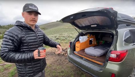 Subaru Outback Camper, Outback Camper, Outback Car, Outback Camping, Subaru Outback Offroad, Fiberglass Camper, Camper Car, Suv Camper, Micro Camper