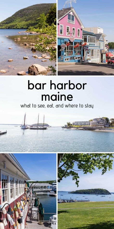 Bar Harbor, Maine: family-friendly restaurants and activities Maine Honeymoon, Bar Harbor Maine Restaurants, Maine Roadtrip, Maine Restaurants, Boston Living, Travel Maine, Vacation Adventures, Maine Road Trip, Maine Trip