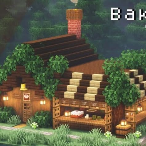 Are you looking for a build in Minecraft that you can use for your survival world? Then try this Aesthetic Medieval Bakery in Minecraft! It features a fantastic Bakery that is styled like a cottagecore build! With enough customization, you can turn this simple build into a more lavish one! So better check it out now! Bakery In Minecraft, Minecraft House Ideas Aesthetic, Minecraft Outdoor Ideas, Medieval Bakery, Simple Minecraft Builds, Minecraft Stores, Minecraft Bakery, Minecraft Build House, Build In Minecraft