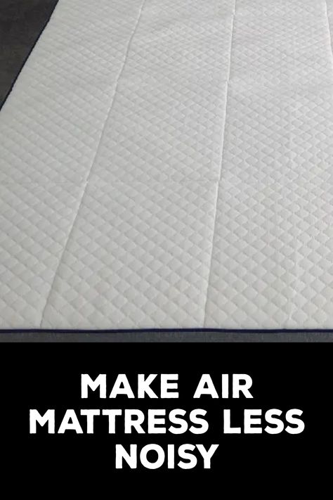 How to Make Air Mattress Less Noisy Air Mattress Hacks, Air Mattresses, Outdoor Furniture Design, Mattress Frame, Air Mattress, Outdoor Retreat, Mattress Pad, Elegant Dining, Diy Frame