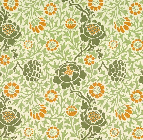 Grafton pattern (1883) by William Morris. Original from The Smithsonian Institution. Digitally enhanced by rawpixel. | free image by rawpixel.com William Morris Wallpaper, William Morris Patterns, Morris Wallpapers, Free Illustration Images, Smithsonian Institution, Watercolor Flower, Arts And Crafts Movement, Vintage Printables, Vintage Wallpaper