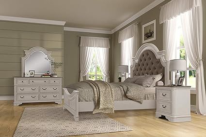 Moon Furniture, 5 Piece Bedroom Set, Platform Bedroom Sets, King Storage Bed, Arched Headboard, King Upholstered Bed, Traditional Cottage, Queen Upholstered Bed, Queen Panel Beds