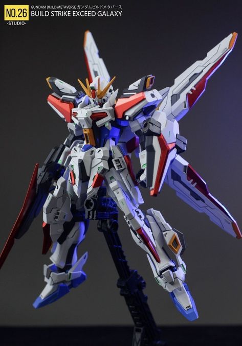 Build Strike Exceed Galaxy based on Entry Grade – GUNJAP Build Strike Gundam, Gundam Build Fighters Try, Strike Gundam, Gundam Build Fighters, Gundam Toys, Custom Gunpla, Gundam 00, Gundam Wallpapers, Mecha Robot