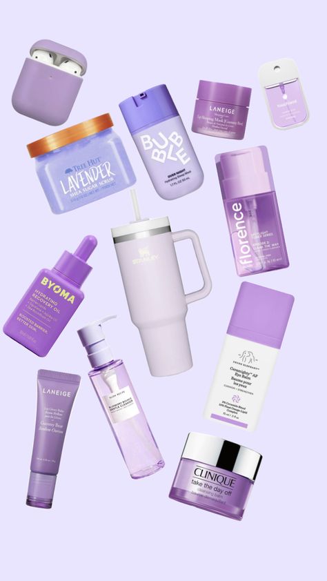 Purple Skincare, Purple Face Mask, Face Mask Skincare, Hydrating Makeup, Mask Skincare, Laneige Water Sleeping Mask, Mario Badescu Skin Care, Barrier Cream, Toning Shampoo