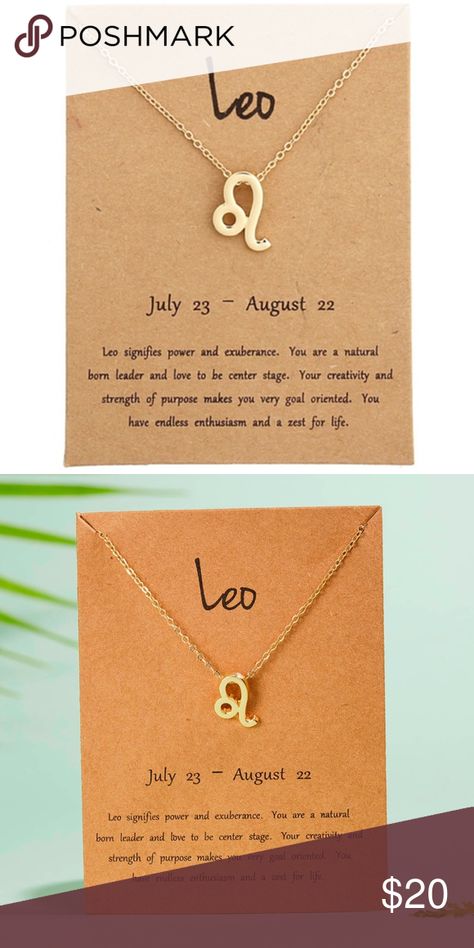 Leo Pendant Necklace, Leo Pendant, Leo Jewelry, Leo Necklace Zodiac, Star Sign Necklace, Mixed Jewelry, Leo Necklace, Antique Jewellery Designs, Sign Necklace