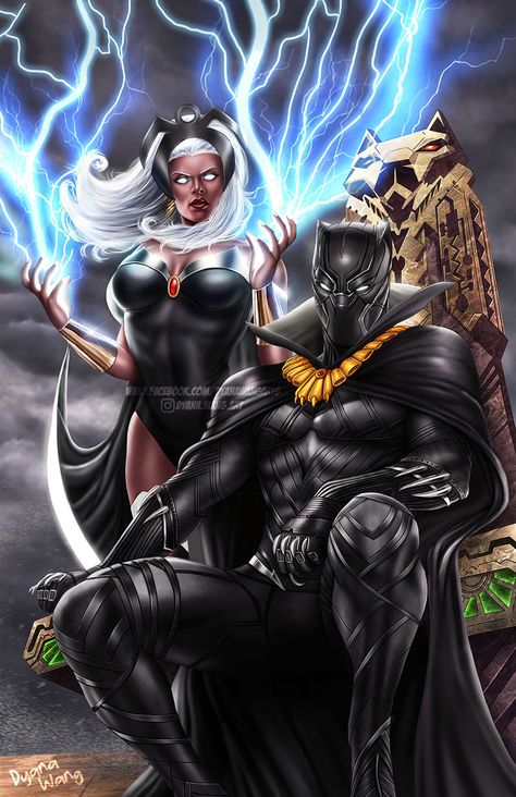 Black Panther And Storm, Catwoman, Black Panther, A Black, Panther, A Woman, Batman, Black