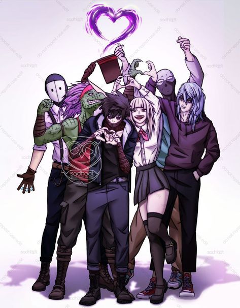 League Of Villains, Mha Cosplay, Funny Nerd, Tomura Shigaraki, Anime Villians, Girl Couple, Japan Aesthetic, Boku No Hero Academia Funny, Super Villains