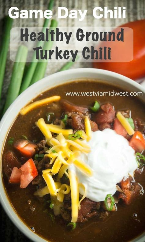 Healthy Ground Turkey Chili, Instant Pot Turkey Chili, Ground Turkey Chili Recipe, Ground Turkey Chili, Instant Pot Turkey, Turkey Chili Healthy, Healthy Turkey Recipes, Ground Turkey Recipes Healthy, Healthy Chili