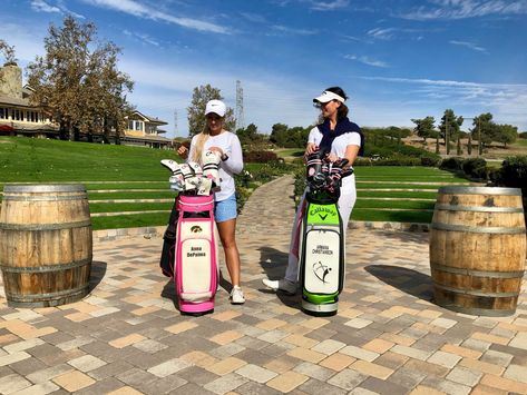 What do pros keep in their golf bag? Here's what we keep in ours! Golf Bag Women, Golf Bags For Women, Womens Golf Bag, Ladies Golf Bags, Pro Golfers, Golf Tournament, Golf Outfits Women, Golf Tips, What To Pack