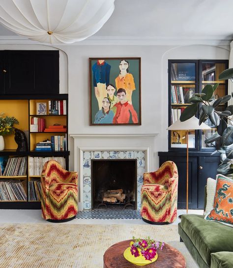 Sophie Ashby: 15 Questions With the Queen of Colourful Interiors | AD Middle East Sophie Ashby, Studio Ashby, Pierre Frey Fabric, British Interior, Be Beautiful, Beautiful Space, Wall Artwork, Home Studio, The Mood