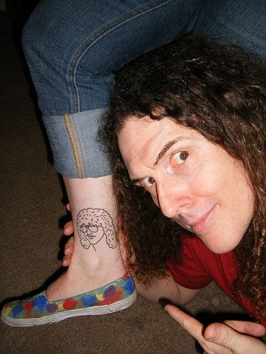 2006 ish ? Cherry Bomb Tattoo, Bomb Tattoo, Weird Al Yankovic, Tattoo Design Tattoo, Weird Al, Odd Fellows, The Music Man, Tattoos Gallery, Design Tattoo