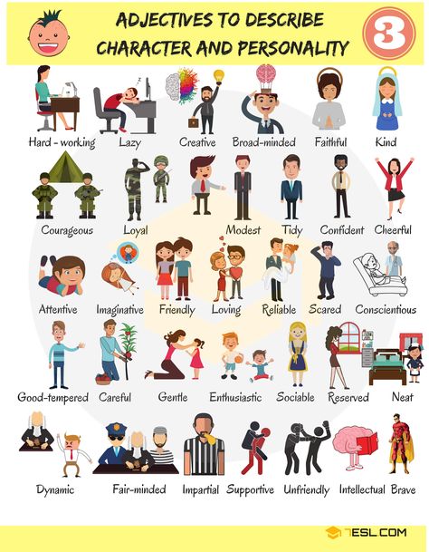 English Adjectives for Describing Character and Personality 16 Words To Describe Personality, Adjectives To Describe Personality, Adjectives To Describe People, Personality Adjectives, Examples Of Adjectives, List Of Adjectives, English Adjectives, Words To Describe Someone, Describing Characters