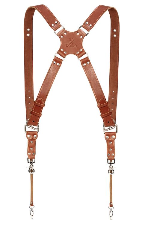 Camera Harness Leather Strap Two-cameras, Dual Shoulder Strap Multi Camera Gear Brown Fits Most Camera Coiro - Etsy Sweden Camera Harness, Leather Camera Strap, Leather Suspenders, Brown Fits, Camera Straps, Accessory Ideas, Leather Harness, Camera Strap, S Aesthetic