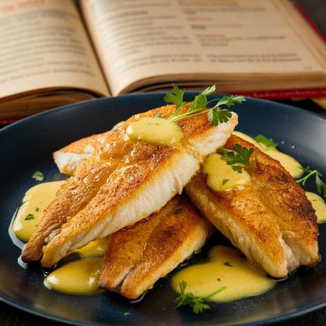 Discover the classic French recipe for Sole Meuniere. This easy-to-follow guide brings out the delicate flavors of sole, cooked to perfection with a rich lemon-butter sauce. Ideal for beginners and perfect for any gourmet dinner.
 https://deluxerecipe.com/recipe/sole-meuniere-recipe-a-classic-french-delight/?feed_id=311&_unique_id=667302fc058f7

#Food
#InstaFood
#FoodPorn
#Foodie
#FoodPhotography
#Yummy
#Delicious
#Foodstagram
#FoodLover
#FoodiesOfInstagram
#Eat
#FoodPics
#Tasty
#HealthyFood
... French Recipe, Steamed Asparagus, Classic French Dishes, Gourmet Dinner, French Dishes, Lemon Butter, Creamy Mashed Potatoes, Butter Sauce, Culinary Skills