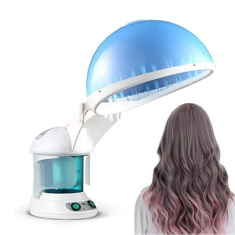 Wow! Get this 2-in-1 Multifunctional Facial & Hair Steamer with Ozone & Essential Oil Aromatherapy for only $143.65 😘 Tag a friend who would love this! 🚚 Fast Shipping! 📢 Llink in Bio! #StreetStyle #Contemporary #Classics Facial Sauna, Hair Steamer, Hair Steaming, Hair Steamers, Facial Steaming, Beauty Elixir, Facial Steamer, Luscious Hair, Beauty Regimen