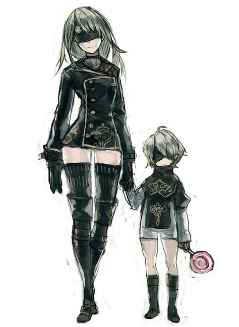 Nier Automata 2, Nier Characters, Nier Automata A2, 2b Nier Autómata, Nier Automata, Anime Canvas, Anime Character Drawing, Video Game Art, Fanarts Anime