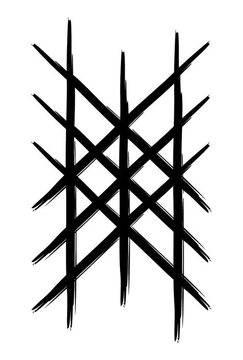 Web Of Wyrd Tattoo, Wyrd Rune, Runes Elder Futhark, Viking Symbols And Meanings, Younger Futhark, Runes Meaning, Altar Ideas, Viking Garb, Nordic Runes