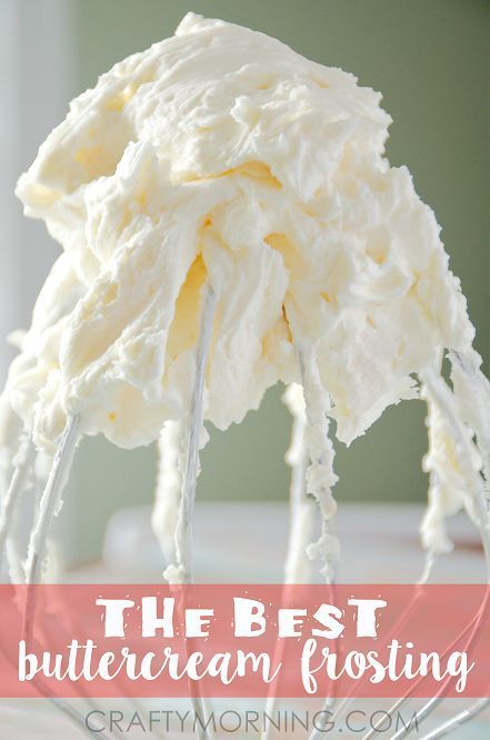 The Best Buttercream Frosting Recipe for piping cakes, cupcakes, etc! - Crafty Morning Frosting Recipe For Piping, Best Buttercream Frosting Recipe, The Best Buttercream Frosting, Frost Cupcakes, Buttercream Icing Recipe, Best Buttercream Frosting, Best Buttercream, Crafty Morning, Buttercream Frosting Recipe