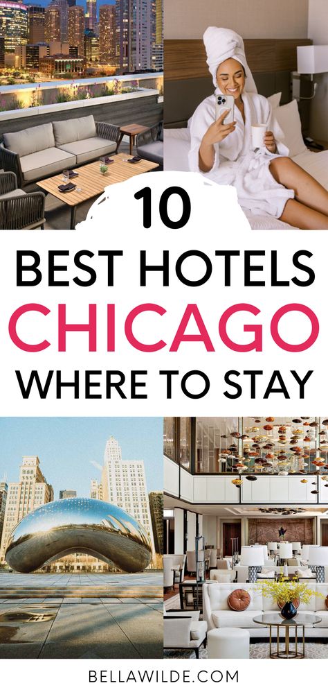 Best Hotels In Chicago, Chicago Hotels Downtown, Best Things To Do In Chicago, Chicago Weekend Trip, Where To Stay In Chicago, Chicago Spa, Hotels In Chicago, Chicago Itinerary, Chicago Magnificent Mile