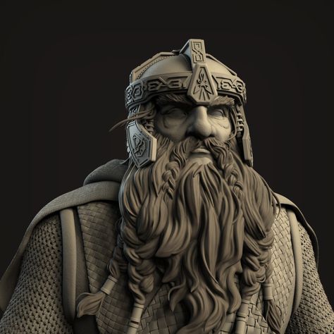 Gimli Art, Middle Earth, Lord Of The Rings, Tolkien, The Hobbit, Greek Statue, Concept Art, Art Inspiration, Horses