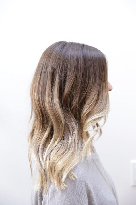 Hairdo Ideas, Brown Ombre Hair Color, Hair 2016, Blond Ombre, Brown Ombre Hair, Blond Balayage, Hair 2018, Ombré Hair, Brown Blonde Hair