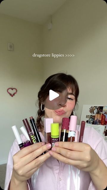 Daphne on Instagram: "you don’t need to spend a lot of money to have the prettiest lip product. a lot of these products work equally well to if not better than high end. here i’m featuring everything from  tinted lip balms, lip stains and even pluming glosses in very wearable everyday shades that will look good on everyone. i love all of these lippies but if i had to pick one i have to say the covergirl lip stain stylos have been a go to for a while now. i love the shades and they just give the lips a gorgeous flush and you can pair it with a gloss, as a lip liner or use it all over the lips. i love the versatility! but also i didn’t realize how much covergirl was featured haha! they have been killing it lately! well now you have to tell me, which is your favorite drugstore lippie? should Covergirl Lip Stain, From Me To Me, Me To Me, Lip Stains, Killing It, Tinted Lip Balm, Lip Balms, Lip Stain, Pick One