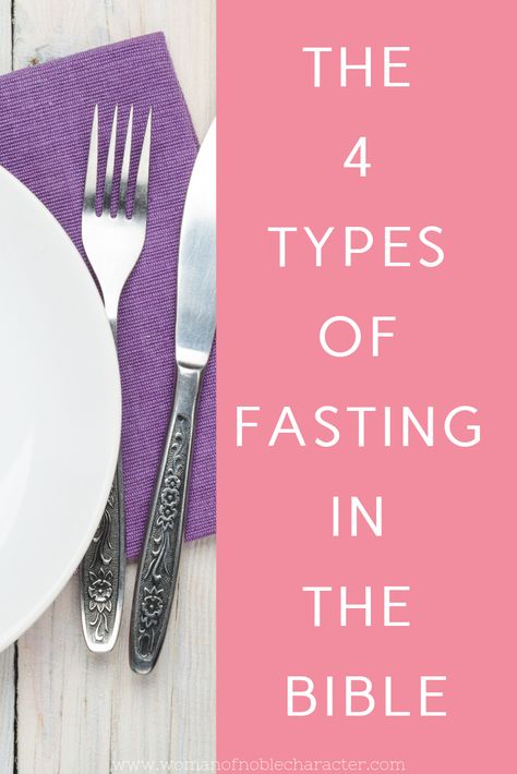 Fasting in the Bible including types of fasts, how to fast, tips for biblical fasting and printables to help you on your spiritual journey. #fasting #biblicalfasting #howtofast #typesoffasting #scripture #Danielfast #printables #Biblestudy #spiritualbreakthrough #Bibleverses Fasting In The Bible, Different Types Of Fasting, Types Of Fasting, Biblical Fasting, Spiritual Fasting, Spiritual Fast, Fasting Ideas, Bible Study Help, Prayer And Fasting