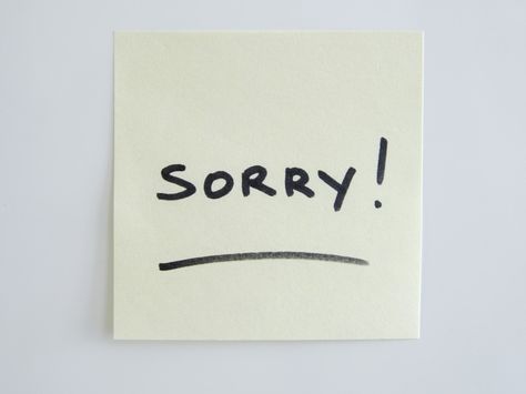 a formula for sorry by Dave -  If you were anything like me growing up you got a lot of practice saying Imsorry.  But no one ever told me how to apologize.  In most situations a simple Im sorry is okay. But with a little training we can all do so muchbetter.  Running my own business over the last seven years weve made a handful of mistakes. In that time Ive become an apology expert. I wouldve loved to learn the following formula for apologizing when I was younger. Perhaps you can share it with t Sorry Images, Say Im Sorry, New Background Images, Unrealistic Expectations, I M Sorry, Saying Sorry, How To Apologize, Why Do People, Forgiving Yourself