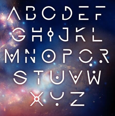 EVAA Science-fiction Font Science Font, Script Fonts Alphabet, Beautiful Serif Fonts, Best Free Script Fonts, Sience Fiction, Pretty Script Fonts, Jersey Font, Space Font, Mad Science