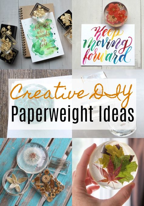 Creative DIY Paperweight Ideas Paperweight Display Ideas, Resin Paper Weight Ideas, Diy Paper Weights, Paperweights Diy, Diy Paperweights, Paperweight Ideas, Resin Paperweights, Paper Weights Diy, Upcycle Crafts