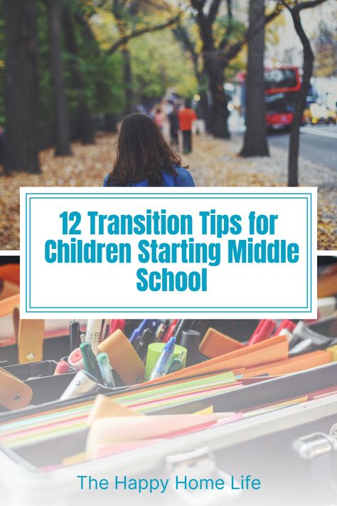 Middle School Transition, Transition To Middle School, Starting Middle School, School Transition, School Prep, Quality Family Time, Parent Support, Prep School, The School