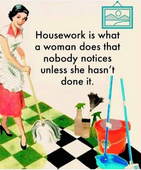 Housework Quotes, Housework Humor, House Cleaning Humor, Happy Homemaking, Illustrated People, Simple Living Lifestyle, Delicious Slow Cooker Recipes, Punjab Pakistan, Slow Cooker Recipe