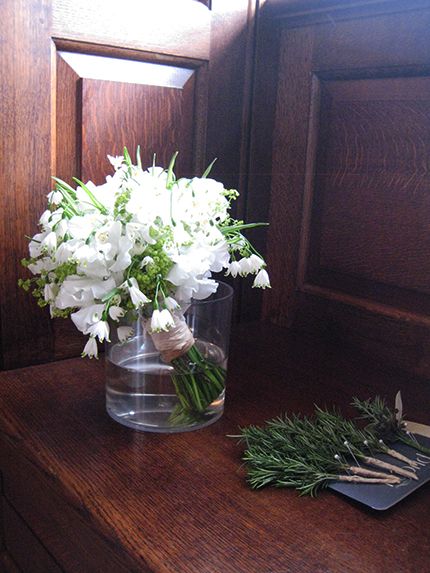 White-Snow-Drop-Bouquet Snow Drop, Snow Drops, White Snow, Wedding Flowers, Glass Vase, Wedding Ideas, Vase, Glass, Plants