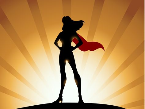 Hey Mom, You're Not Superwoman (& that's okay!) Red Cape, Vie Motivation, Super Mom, Winter Blues, Comic Styles, Free Vector Art, Powerful Words, Personal Branding, Art Illustration