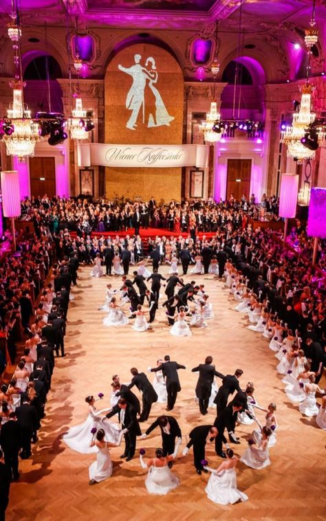 Vienna Ball Season, Vienna Ball, Ball Dancing, Ballroom Blitz, Viennese Waltz, Ball Aesthetic, Debutante Ball, New Year’s Day, Dance Lessons