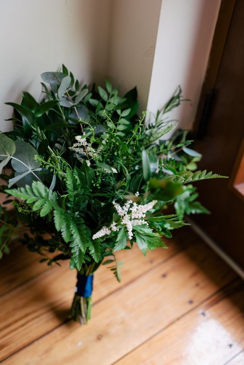 Greenery Foliage Bouquet Flowers Bride Bridal Ferns Eucalyptus Astilbe Industrial Glam Marquee Wedding http://www.stottandatkinson.com/ Wedding Aesthetic Green, Ferns Wedding, Winter Wedding Flowers Bouquets, Winter Wedding Aesthetic, Astilbe Bouquet, Natural Bridal Bouquet, Fern Bouquet, Bridal Bouquet Styles, Christmas Wedding Flowers