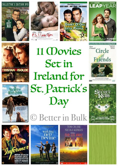 11 movies set in Ireland for St. Patrick's Day Irish Facts, Irish Magic, Irish Movies, Quiet Man, Happy Hollidays, Irish Luck, Irish Party, Shamrock Shake, Fun List