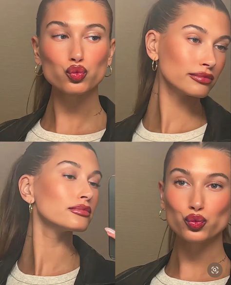 Hailey Rhode Baldwin, Smink Inspiration, Makeup Style, Glowy Makeup, Makati, Perfect Makeup, Mode Inspo, Hailey Bieber, Pretty Makeup