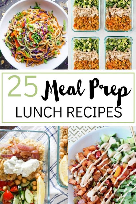 Prep Lunch Ideas, Meal Prep Lunch Ideas, Lunch Bowl Recipe, Meal Prep Lunches, Meal Prep Lunch, Delicious Meal Prep, Prep Lunch, Healthy Lunch Snacks, Healthy Lunch Meal Prep