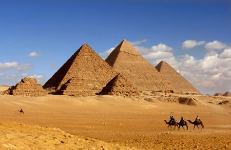 Pyramids of Giza - Explore pyramid of Khufu, Khafre, Menkaure, the great sphinx & find its mystery, information, video, hotels, facts, history, location and more Giza Plateau, Nile River Cruise, Egypt Map, Pyramids Egypt, Great Pyramid Of Giza, Egypt Tours, Egypt History, Nile River, Pyramids Of Giza