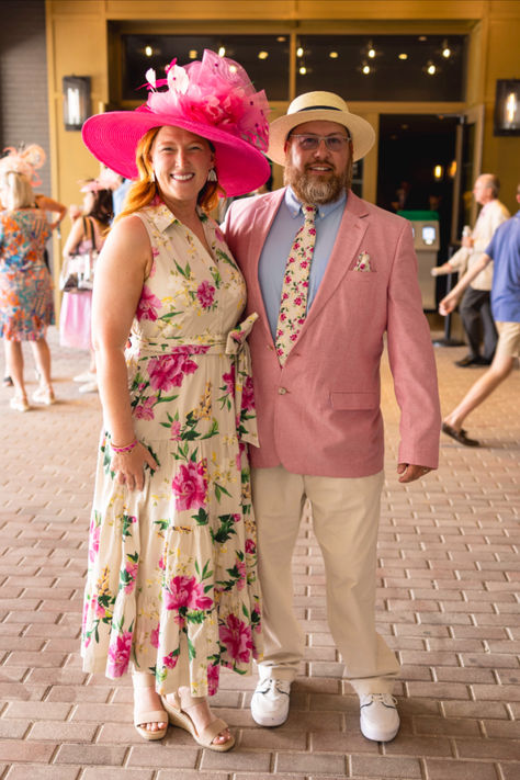 Rock your best look when you roll up to Churchill Downs. #fashion #style #hat #KentuckyDerby Kentucky Derby Outfit, Kentucky Derby Fashion, Derby Fashion, Derby Outfits, Churchill Downs, Kentucky Derby Hats, Derby Hats, Kentucky Derby, Churchill