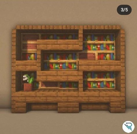 Reading Nook Minecraft, Minecraft Librarian House, Minecraft Sofa, Mc Interior, Pretty Minecraft, Minecraft Interiors, Minecraft Interior Ideas, Minecraft Rooms, Minecraft Small House