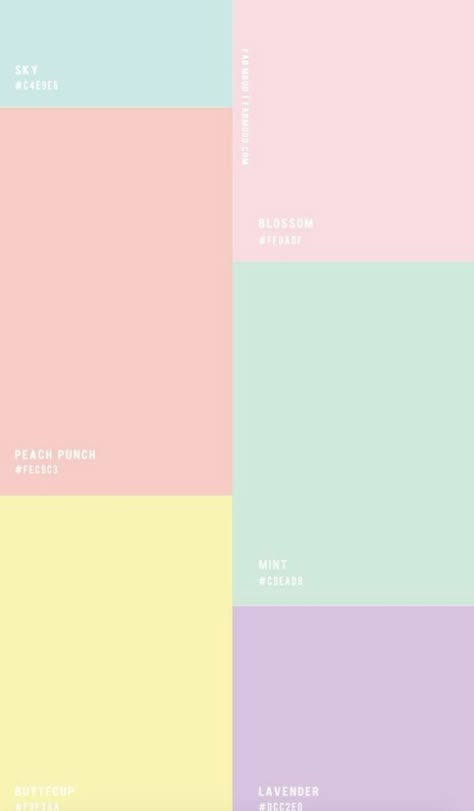 Soft Color Palette Pastel, Soft Spring Color Palette, Room Color Palettes, Color Palette Pastel, Light Spring Colors, Adobe Design, Pastel Color Schemes, Color Pantone, Canvas Learning