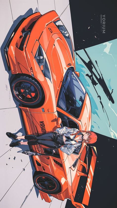 90s Cars Wallpaper, 90s Cars, Japanese Pop Art, Automotive Illustration, Bg Design, Jdm Wallpaper, Cars Wallpaper, Concept Motorcycles, Cool Car Drawings