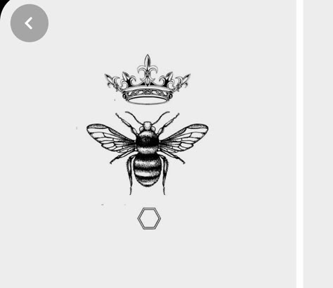 Bee Tattoo Outline, Beyonce Tattoo, Queen Bee Tattoo, Bumble Bee Tattoo, Scientific Drawing, Omerta Tattoo, Bee Tattoo, Illustration Style, Tattoo Outline