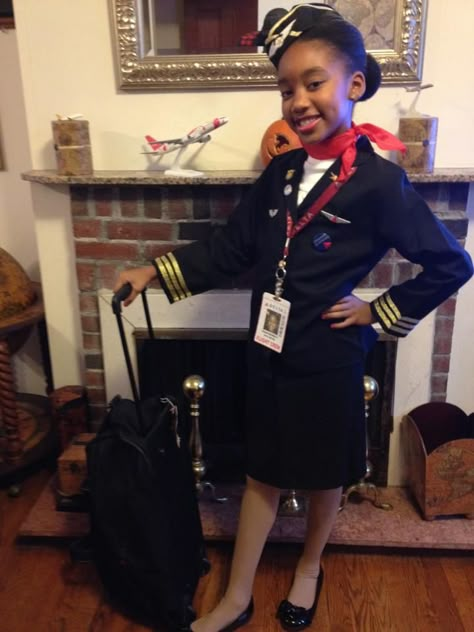 Delta Airlines Flight Attendant costume. Delta Airlines Flight Attendant, Air Hostess Costume, Flight Attendant Outfit, Aviation Wedding Invitations, Aviation Party, Flight Attendant Costume, Stewardess Costume, Homecoming Floats, Short Hair Fringe