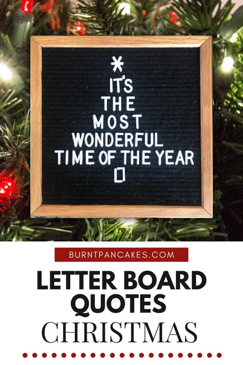 Check out a list of the best traditional and funny Christmas Letterboard Quotes December Message Board Quotes, Funny Letter Board Quotes Christmas, Holiday Letterboard Ideas, Word Board Christmas Quotes, Christmas Tree Letterboard, Christmas Sign Board Quotes, Letter Boards For Christmas, Elf On The Shelf Letterboard, Funny Christmas Board Quotes