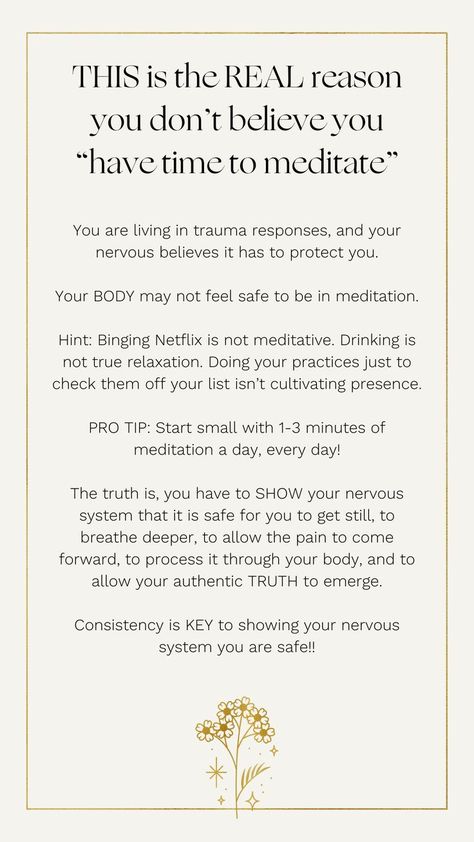 Are you wondering “Why can’t I meditate?” You might not feel safe enough to sit with your thoughts. When it comes to a self healing journey, learning how to start a meditation practice is an incredible move. Click the link to dive deeper into how you start your healing journey through meditation and more mindfulness habits. Self Healing Journey, Meditation Alter, Guided Meditation Scripts, Meditation Scripts, Feeling Safe, Meditation Benefits, Feel Safe, Meditation Practices, Self Healing