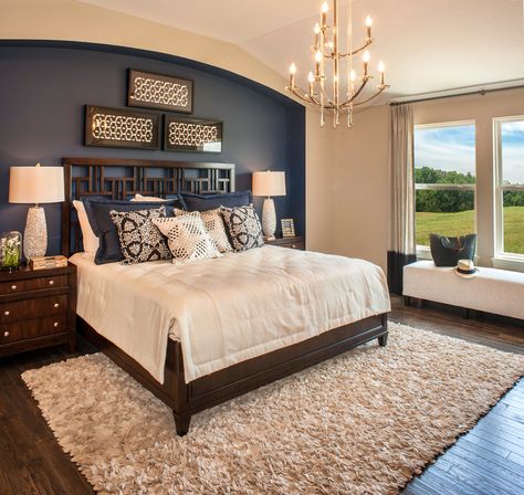 Bedroom Lighting - Transitional - Bedroom - Other - by Progress Lighting | Houzz Dark Bedroom Furniture, Brown Furniture Bedroom, Bedroom Decor For Women, Bedroom Decor Gray Walls, Grunge Bedroom, Bedroom Decor Gray, Women Bedroom, Transitional Bedroom, Bedroom Background